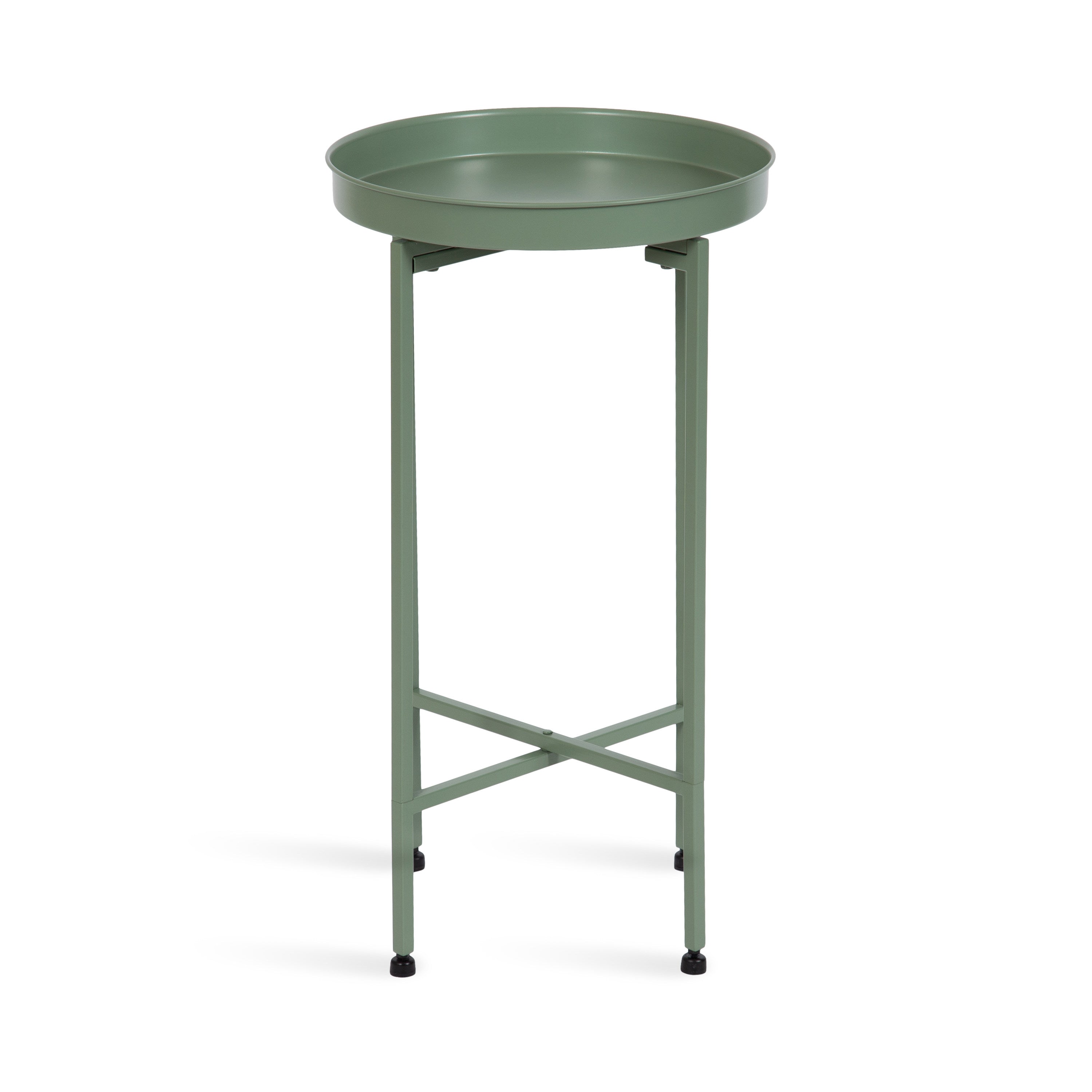 Tea Table Green 14x14x26 5