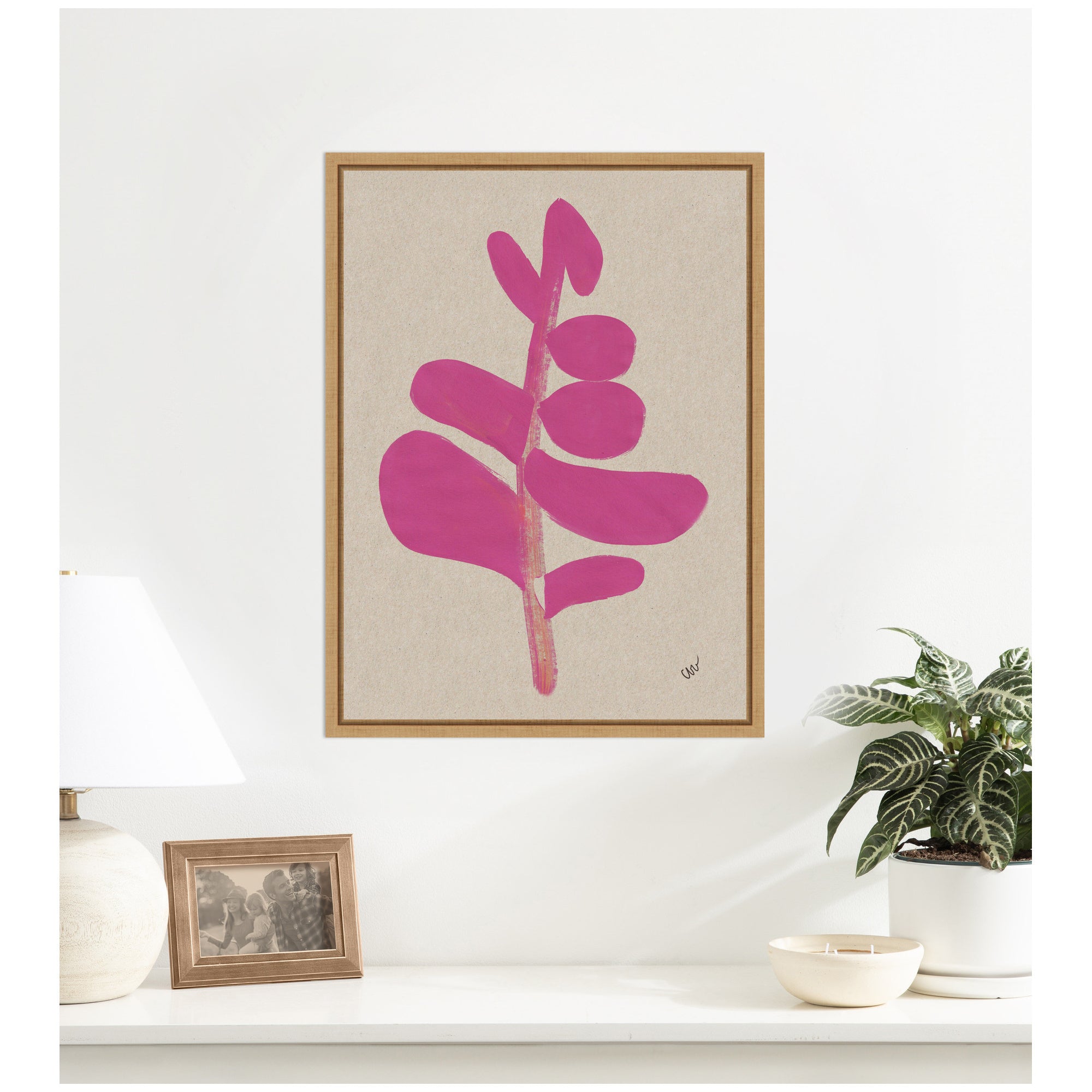 Framed Canvas 18x24 Sylvie Natural 6