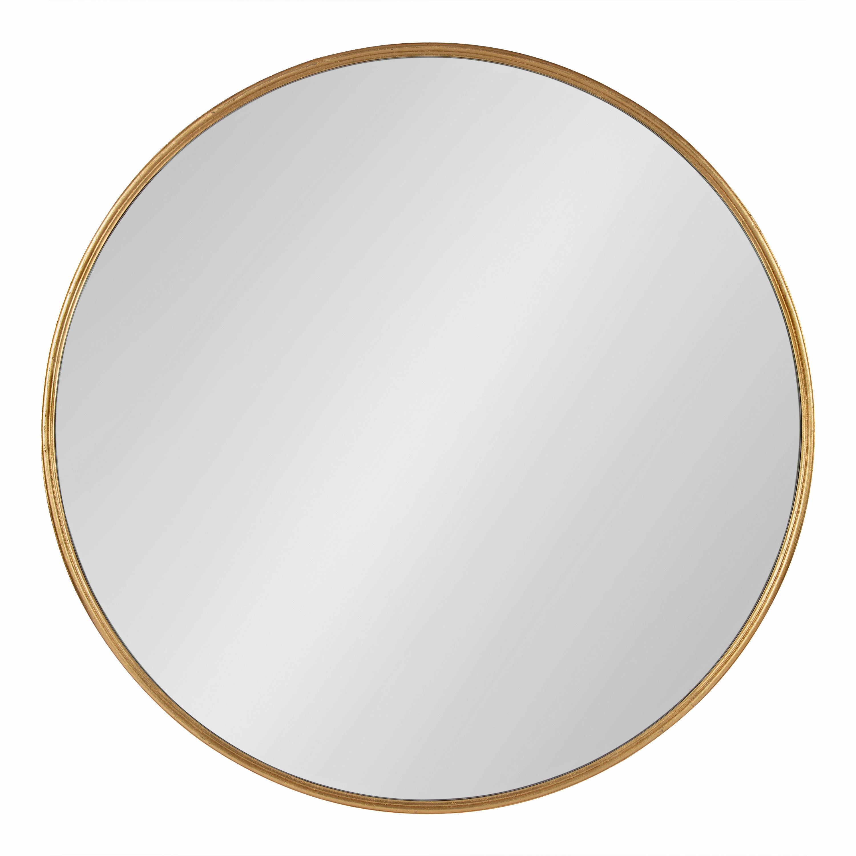 Round Mirror Gold 30" Diameter 2