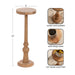 Side Table Natural 8x8x23 2