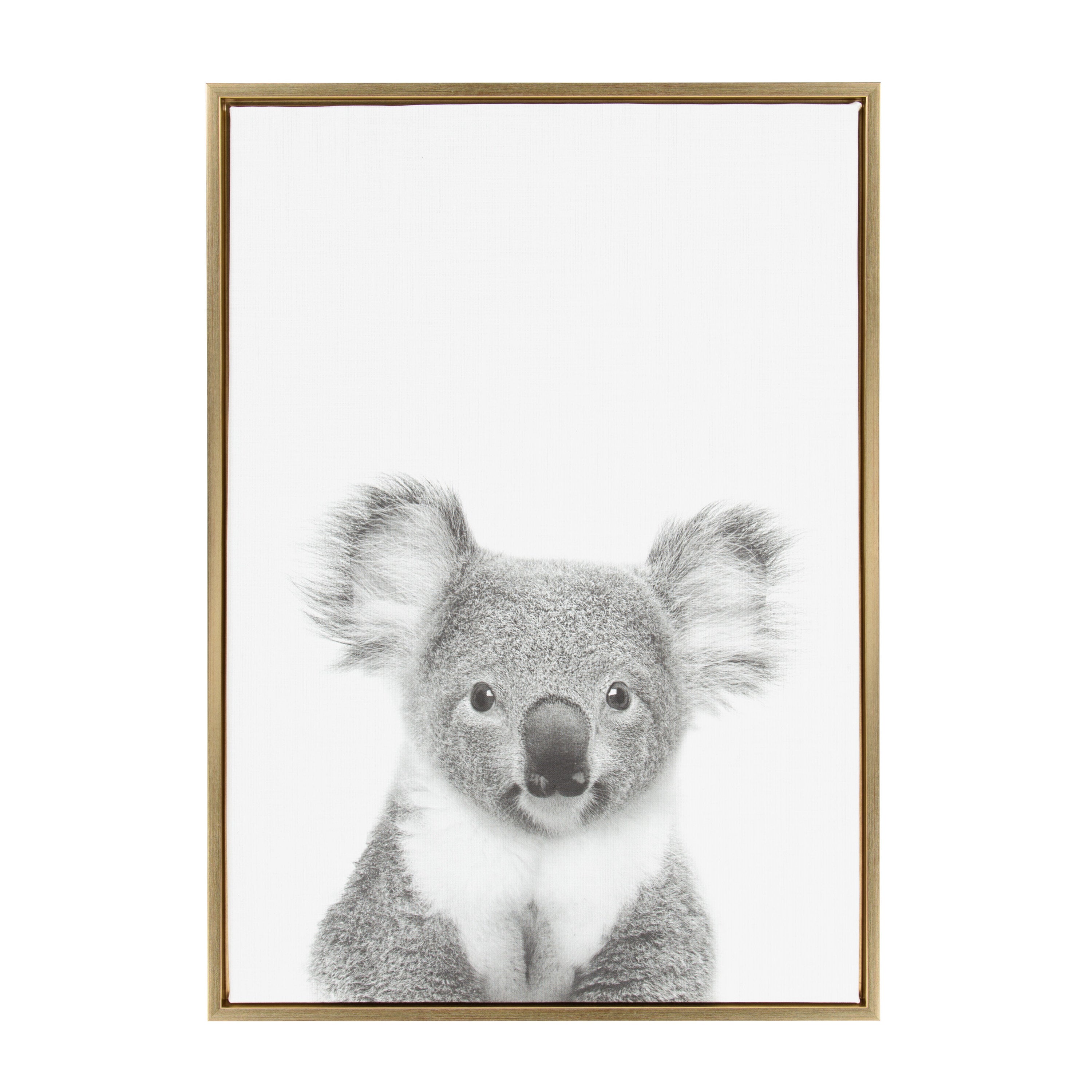 Framed Canvas 23x33 Sylvie Bright Gold 1