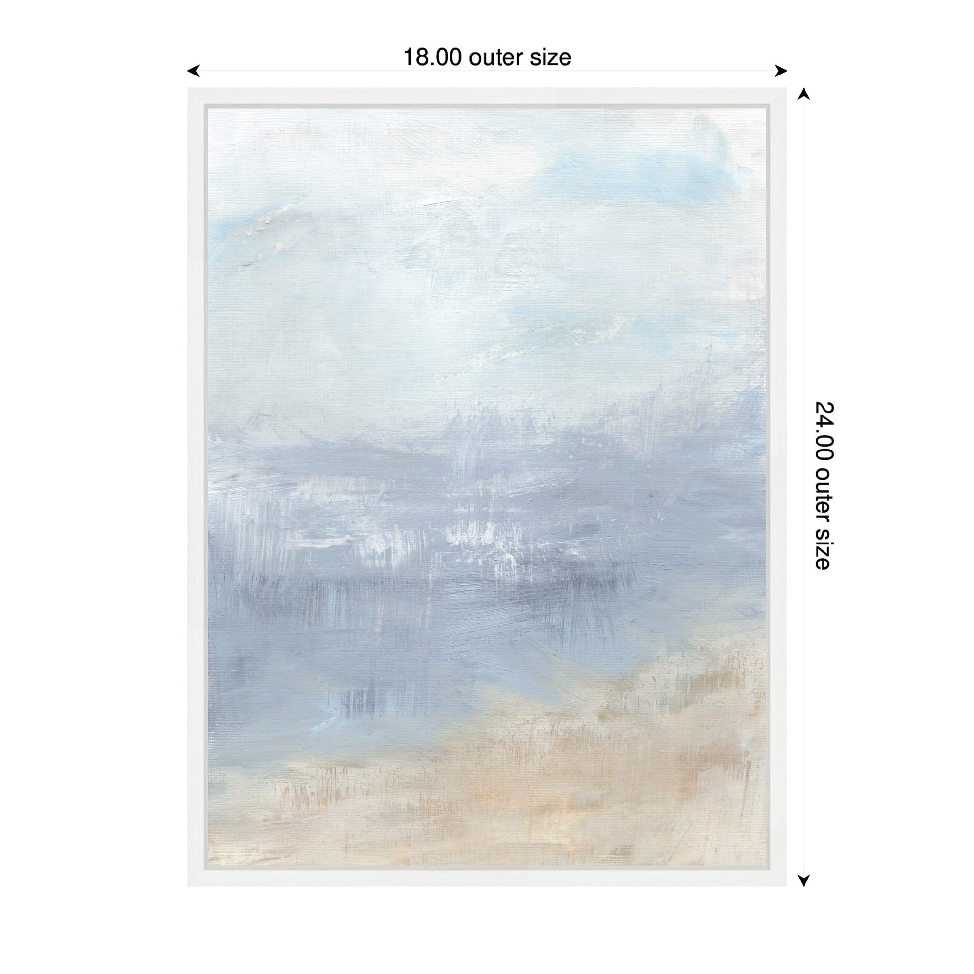 Framed Canvas 18x24 Sylvie White 2