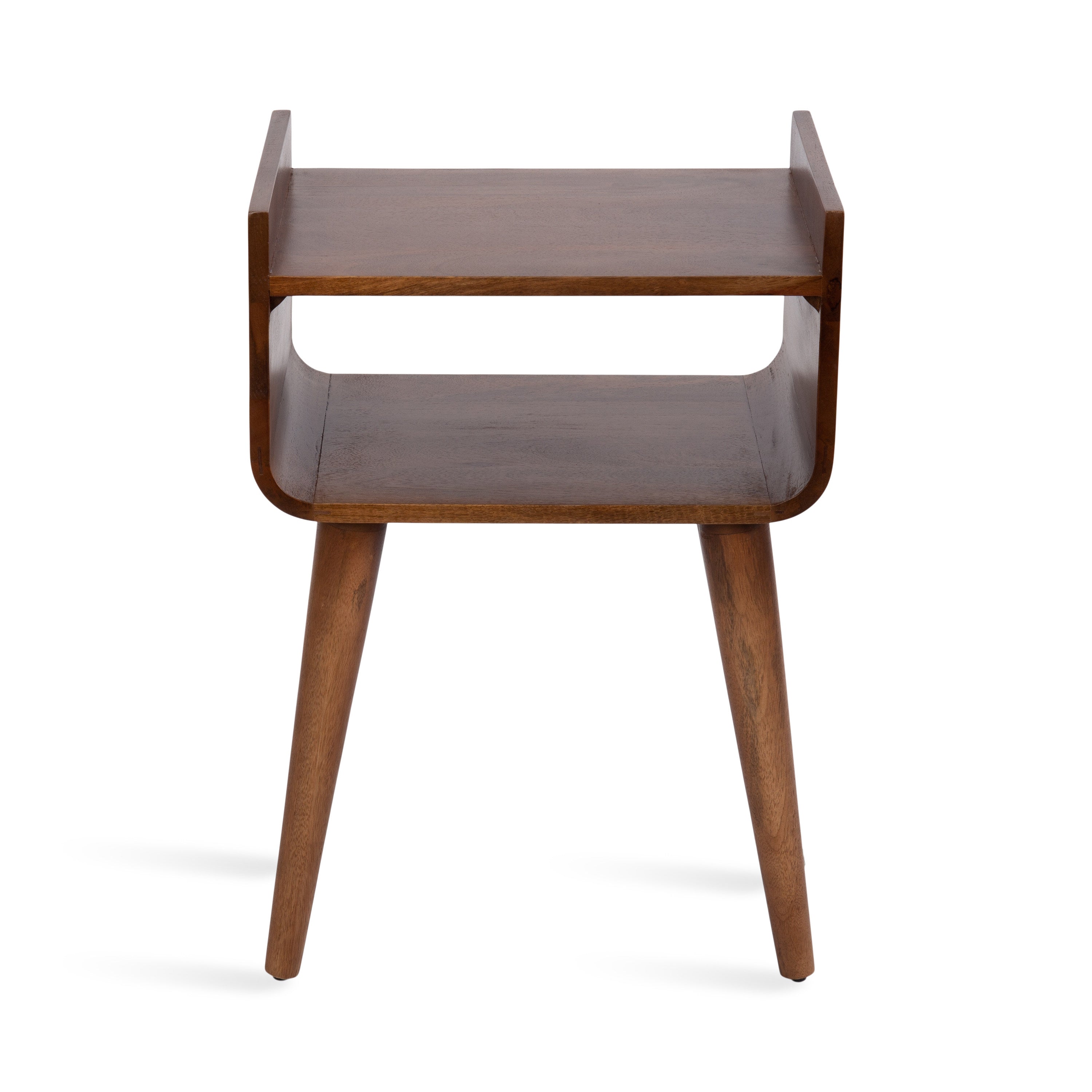 Side Table Walnut Brown 5