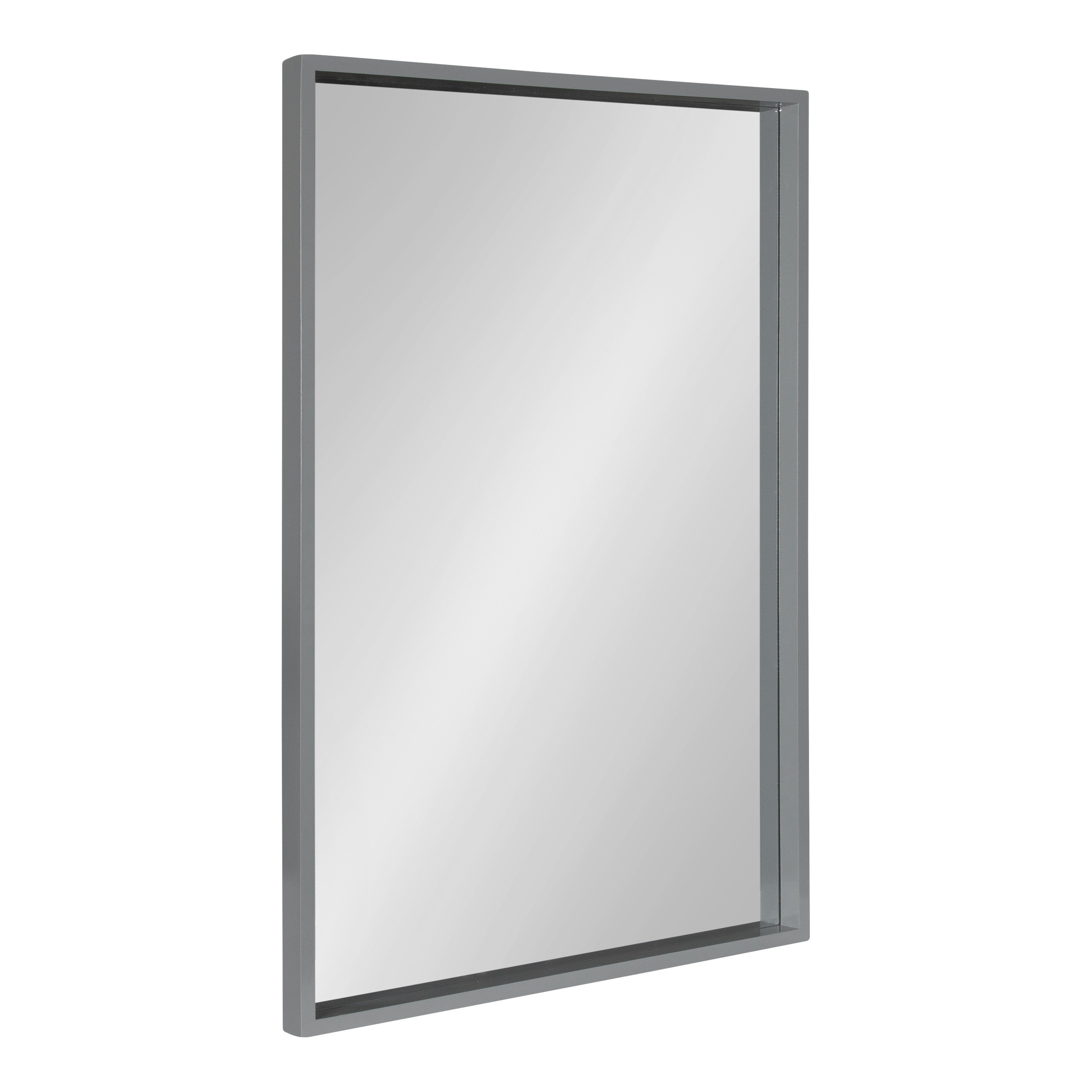 Rectangle Mirror Gray 24x36 1