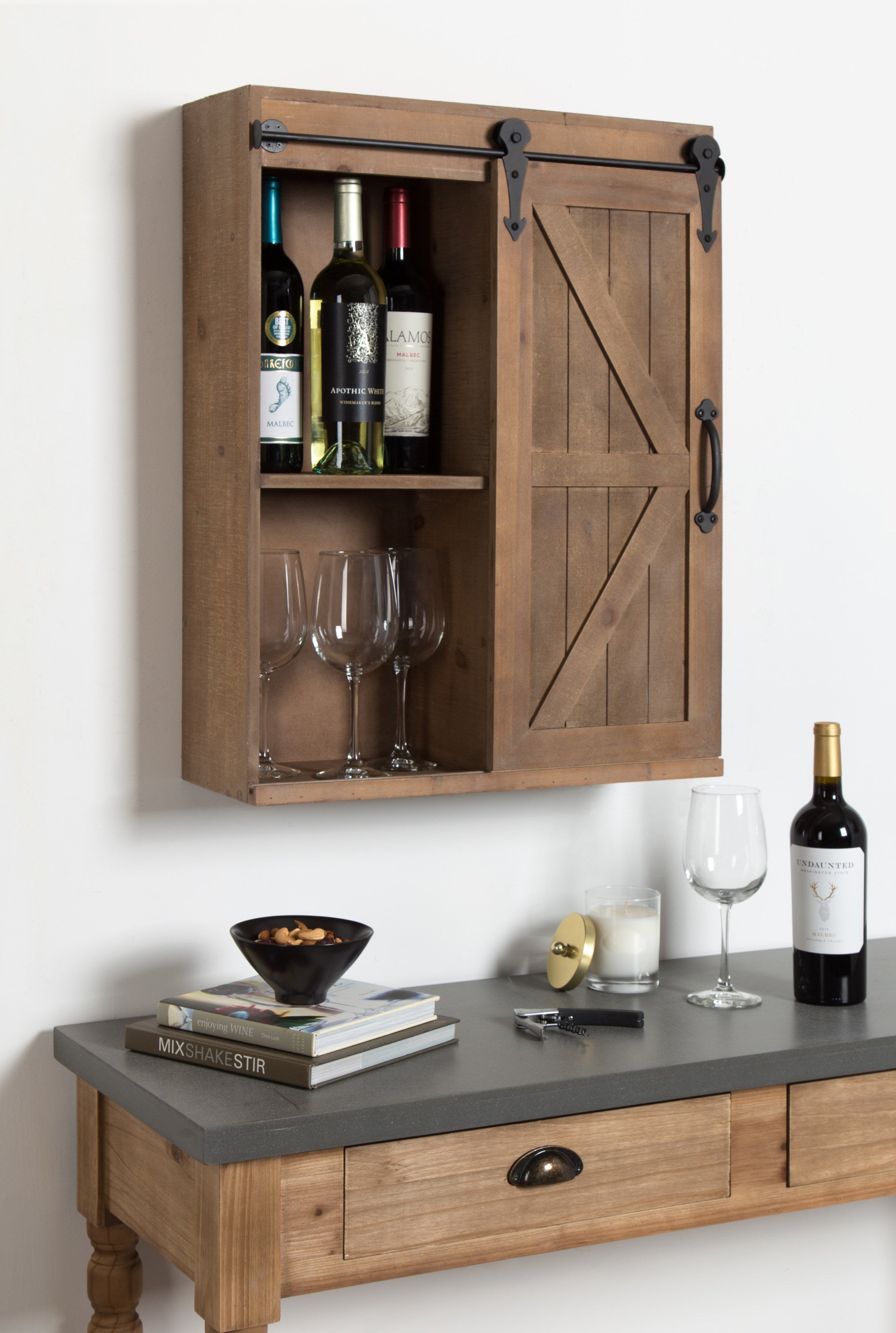Cabinet Rustic Brown 22x28 8