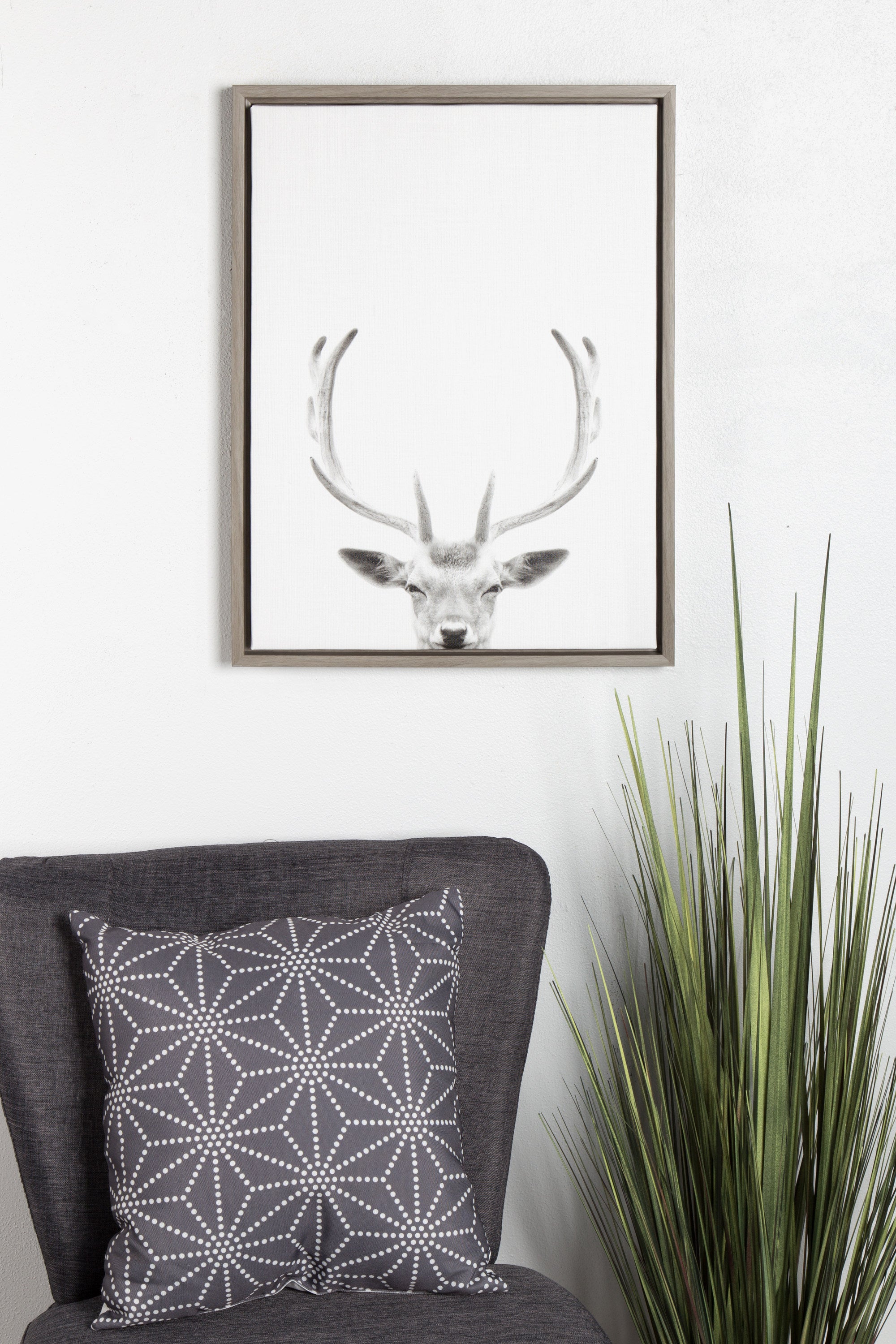 Framed Canvas Sylvie Graywash 18x24 5