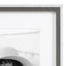 Wall Frame 16x20 matted to 8x10 Gray White 3