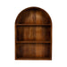 Accent Shelf Walnut Brown 18x6x26 5