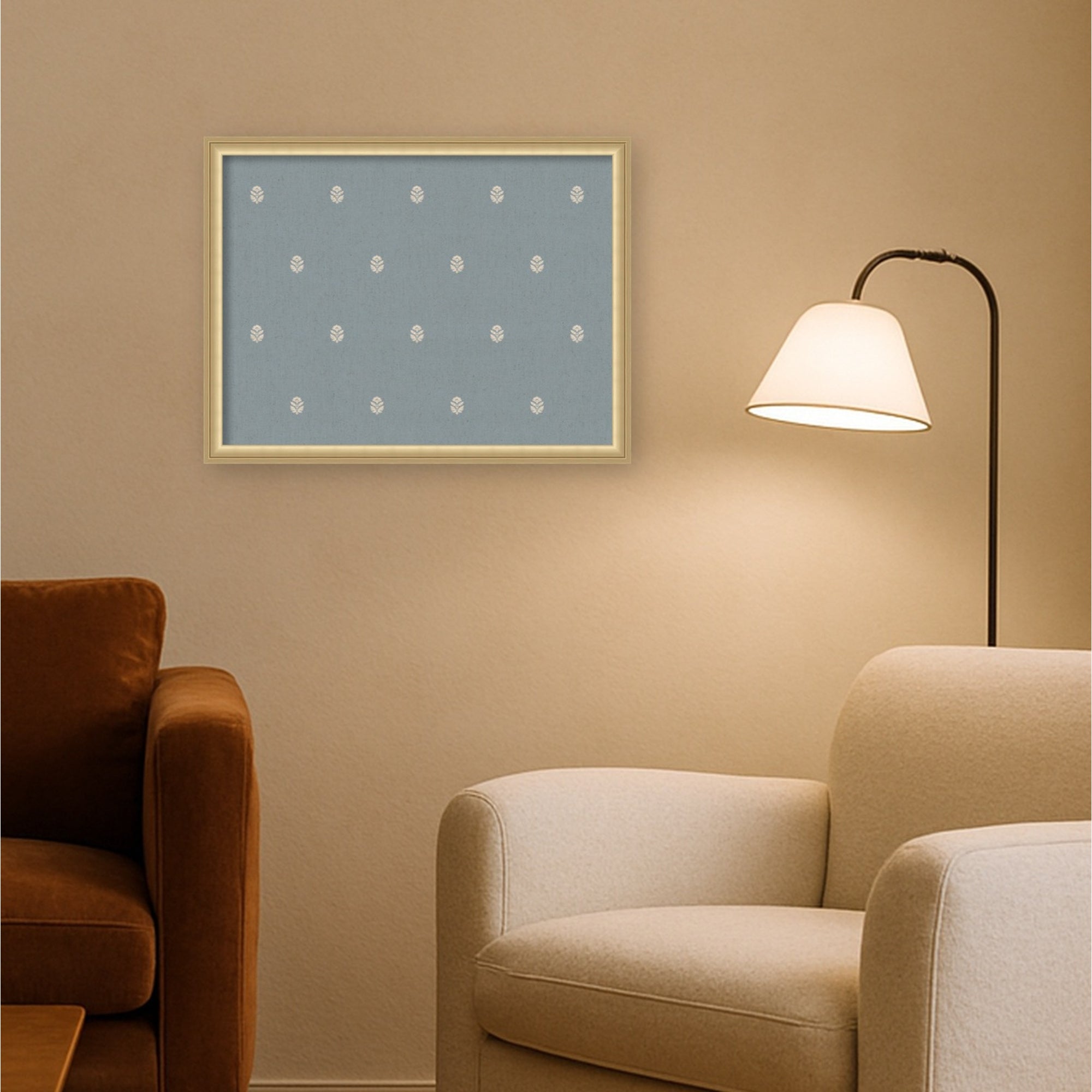 Magnetic Canvas 26x20 Florence Gold 7