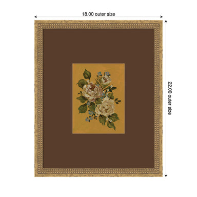 Framed Art 18x22 Castellan Gold 2