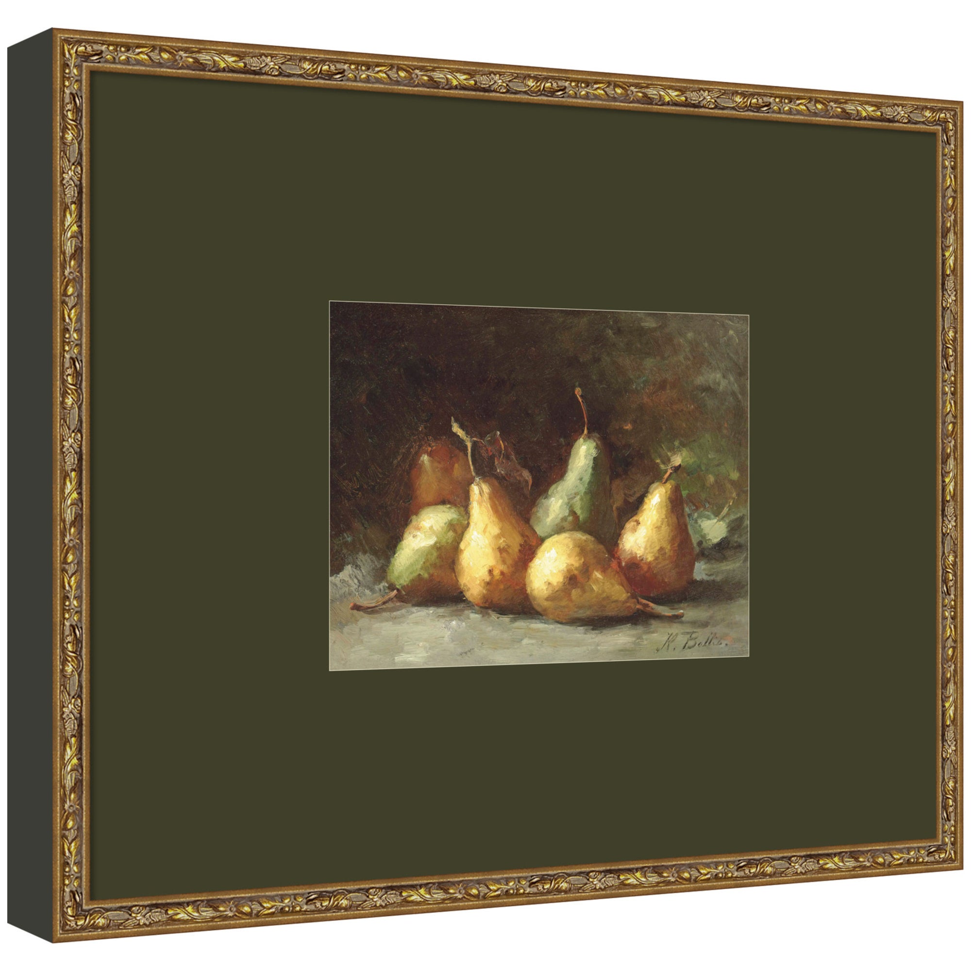 Framed Art 21x17 Belvedere Bronze 7