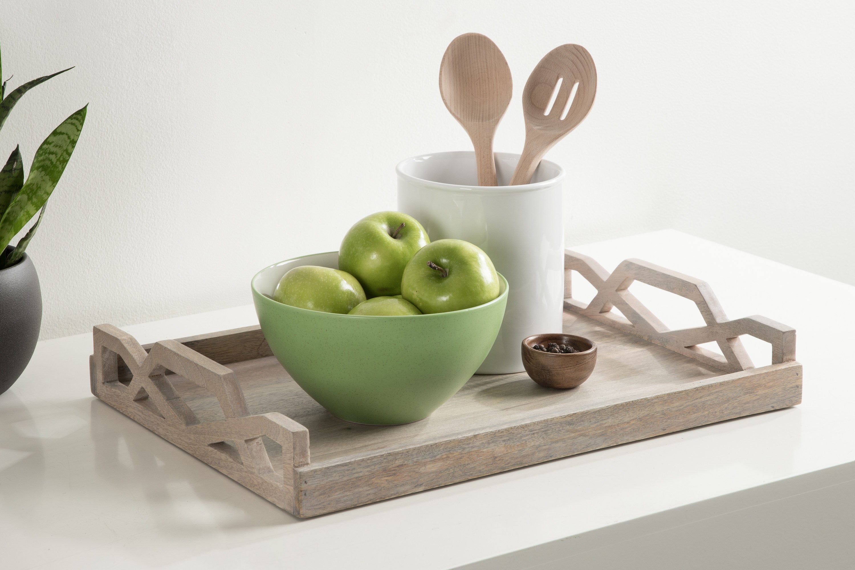 Single Tray Whitewash 13x19 8