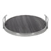 Serving Tray Gray 14" Diameter 3