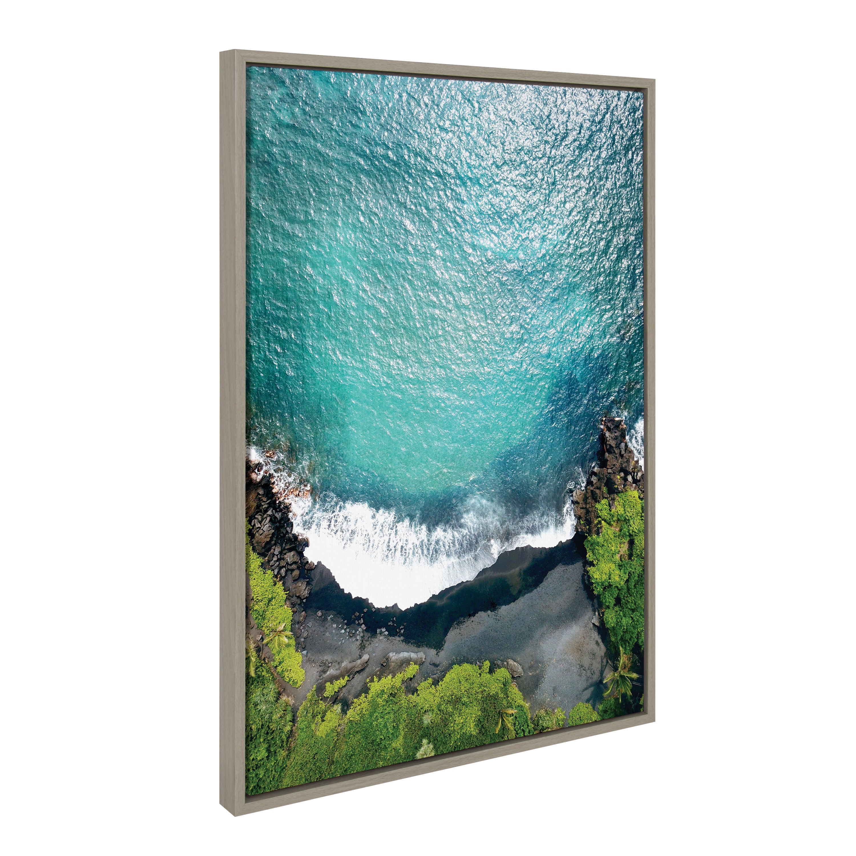Framed Canvas Sylvie Graywash 23x33 2