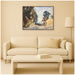 Framed Canvas 42x32 Sylvie Walnut 7