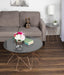 Coffee Table Gray Rose Gold 30x30x17 4