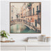 Framed Canvas Sylvie Beaded Dark Gold 30x30 6
