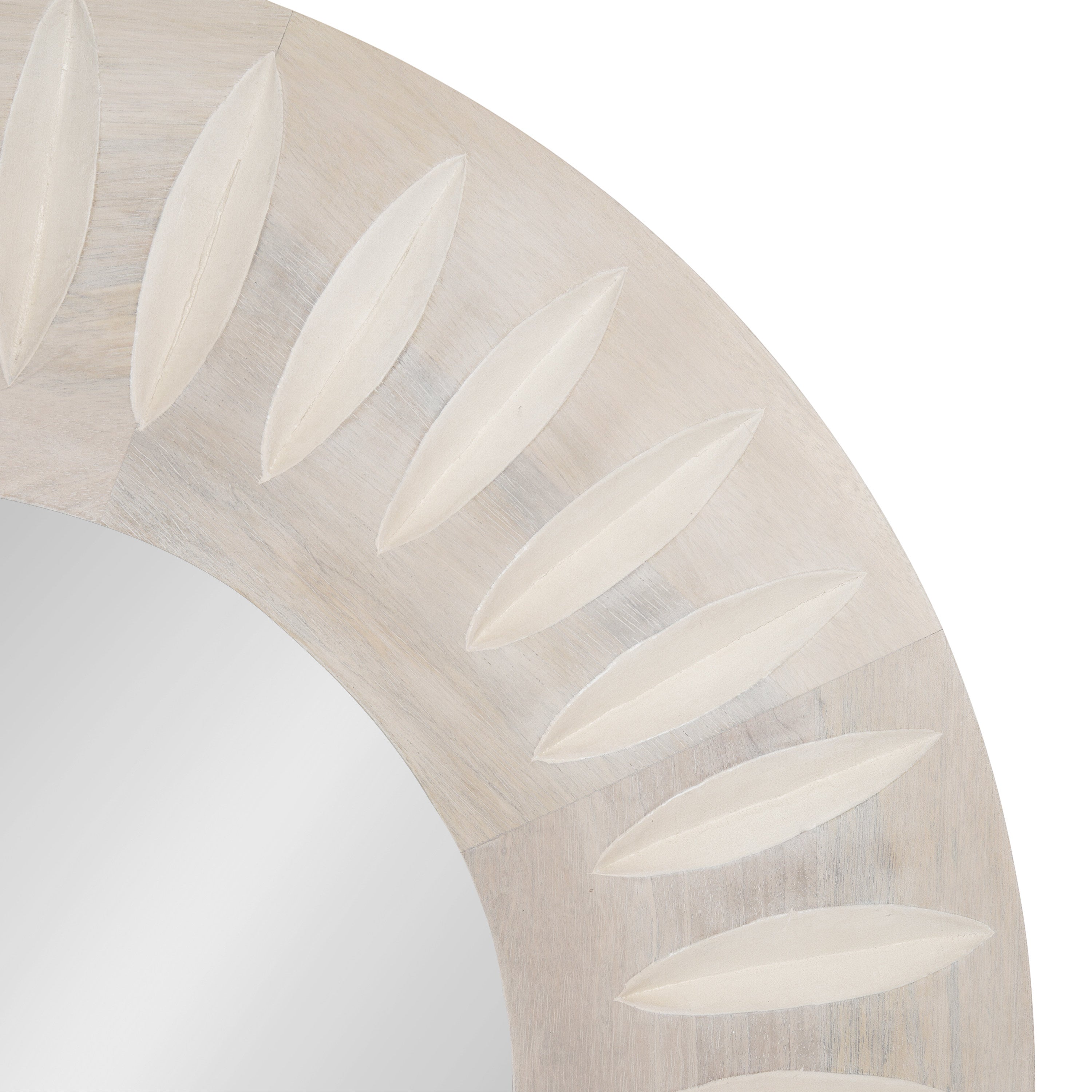 Usra Carved Wood Mirror