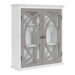 Cabinet 24x8x28 White Gray 1