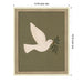 Mounted Canvas Castellan Distressed White 13x16 2