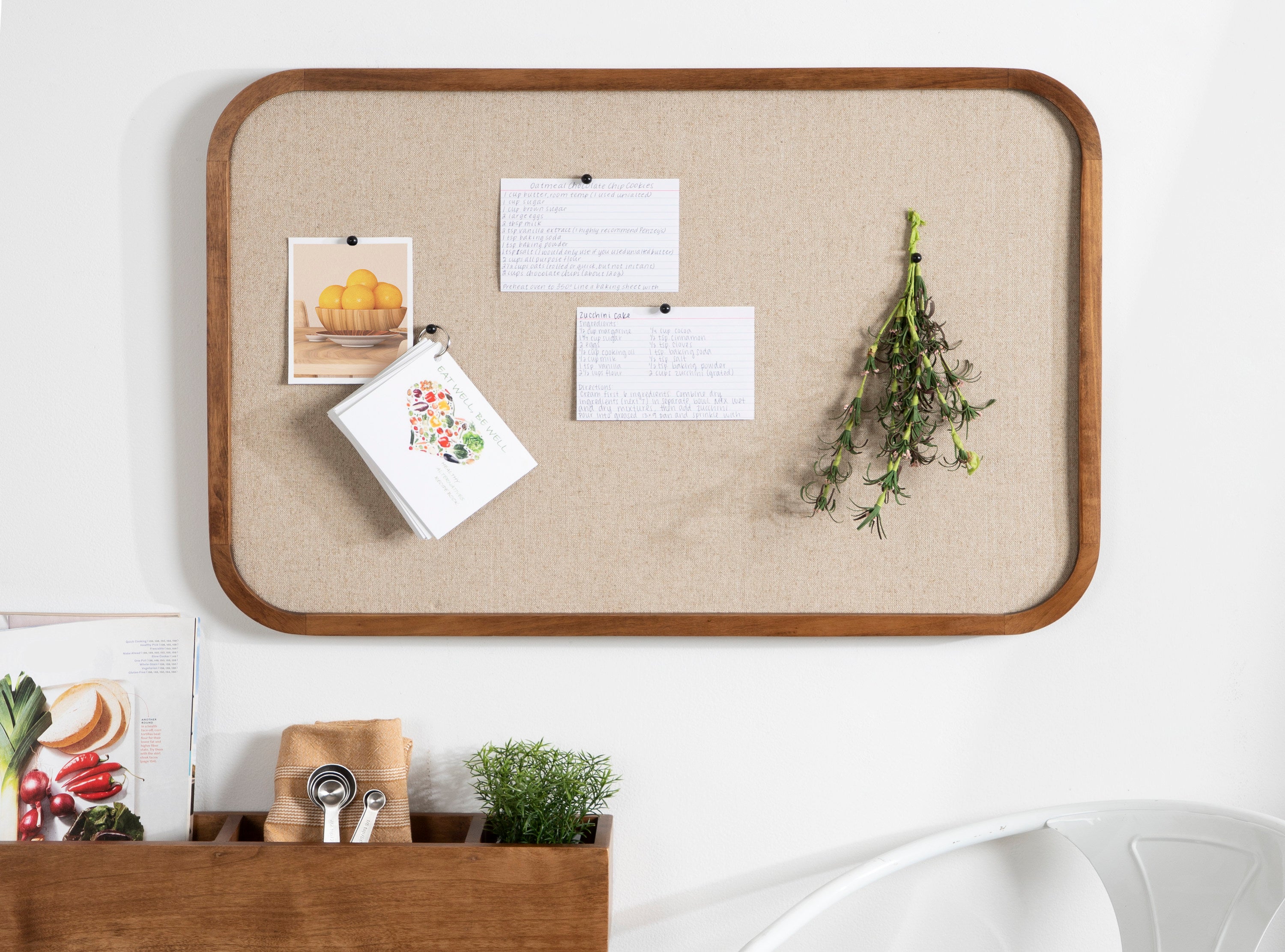 Pinboard Rustic Brown 20x30 6