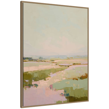 Framed Canvas 32x42 Sylvie Dark Gold 1