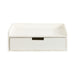 Floating Side Table White 18x12x7 5