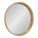 Round Mirror Natural 30" Diameter 1