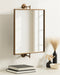 Functional Mirror 20x31 Gold 7
