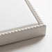 Framed Canvas Sylvie Beaded White 24x18 3