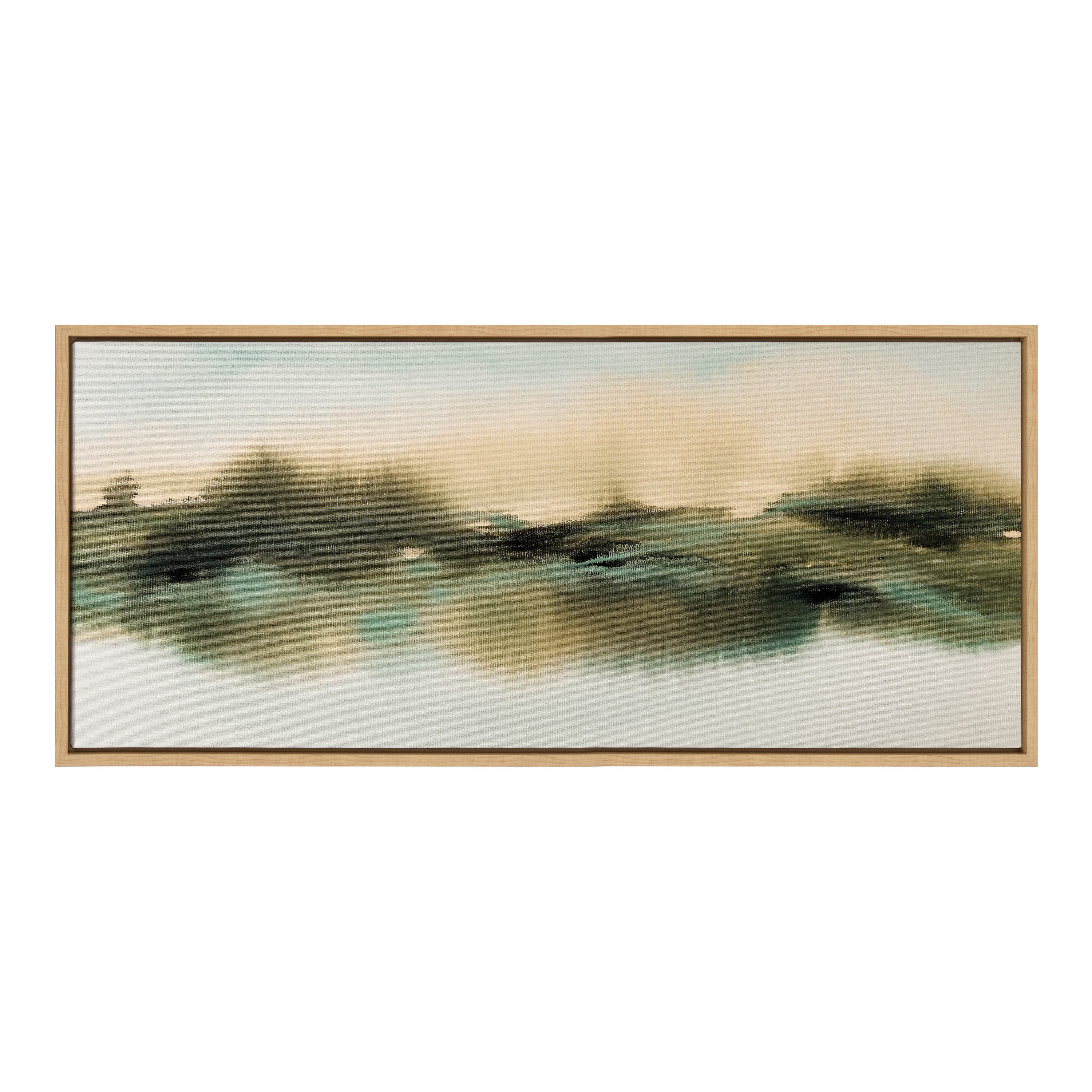 Framed Canvas 18x40 Sylvie Natural 2