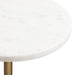 Drink Table White Gold 10x10x30 3