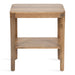 Side Table Natural 22x14x26 3