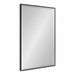 Rectangle Mirror Black 24.75x36.75 1