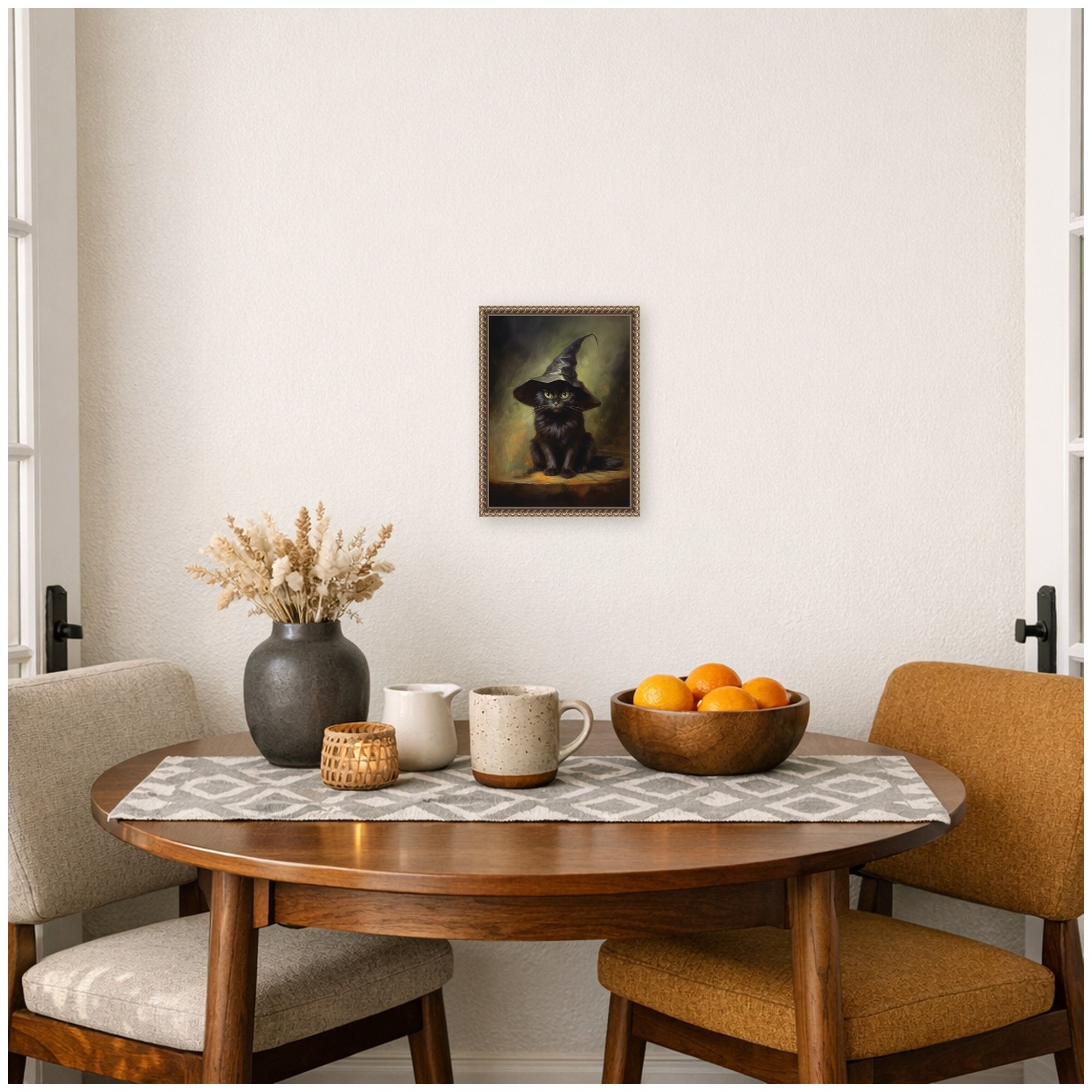 Framed Canvas 10x13 Sylvie Beaded Dark Gold 5