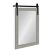 Rectangle Mirror Gray 18x26 1