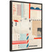 Framed Canvas Sylvie Dark Gray 18x24 1