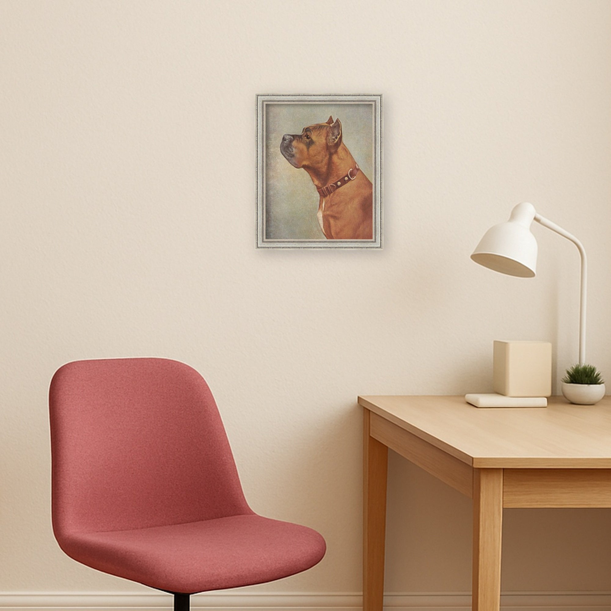 Mounted Canvas 9 x 11 Cordelia Thin Silver 6
