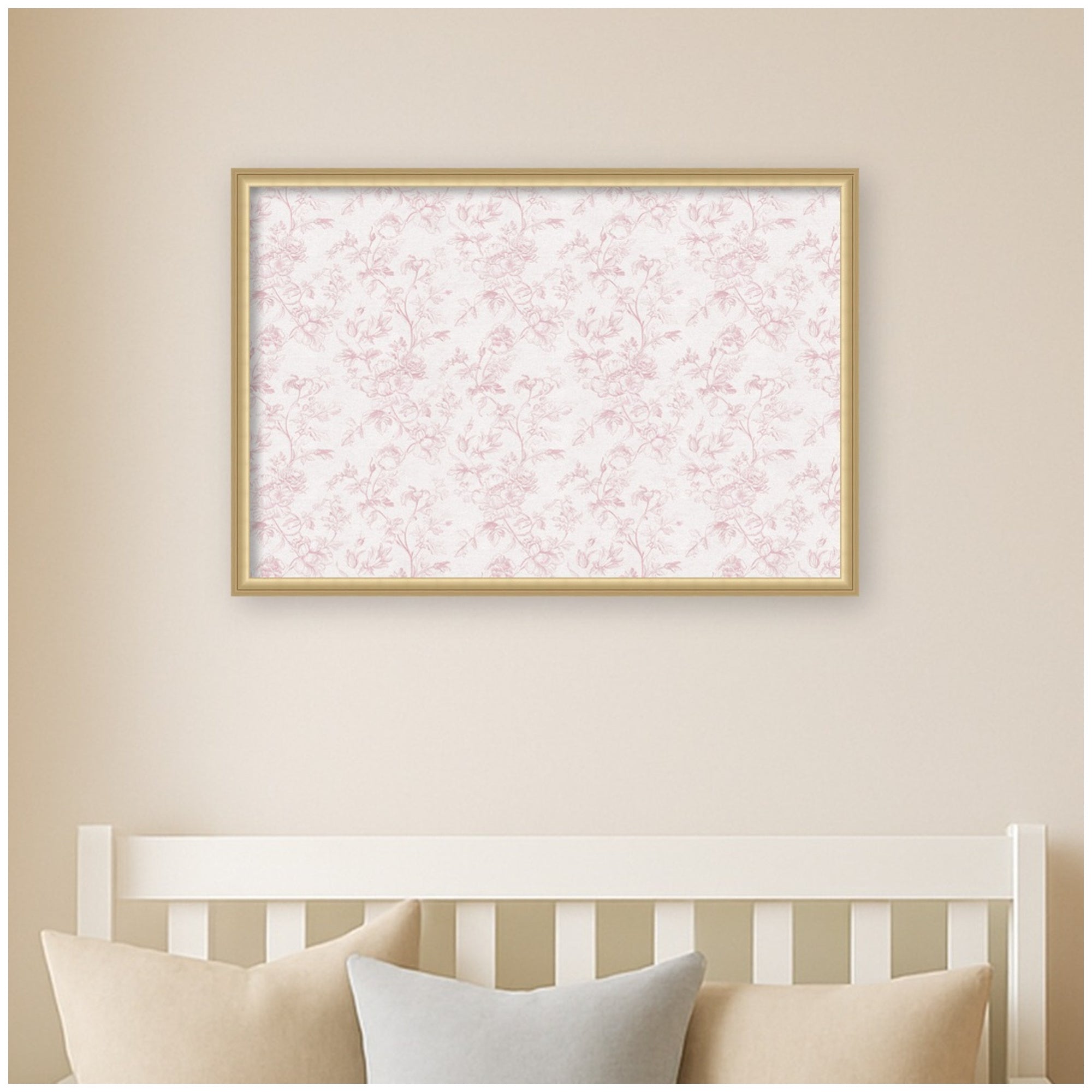 Pinboard 38x26 Florence Gold 6
