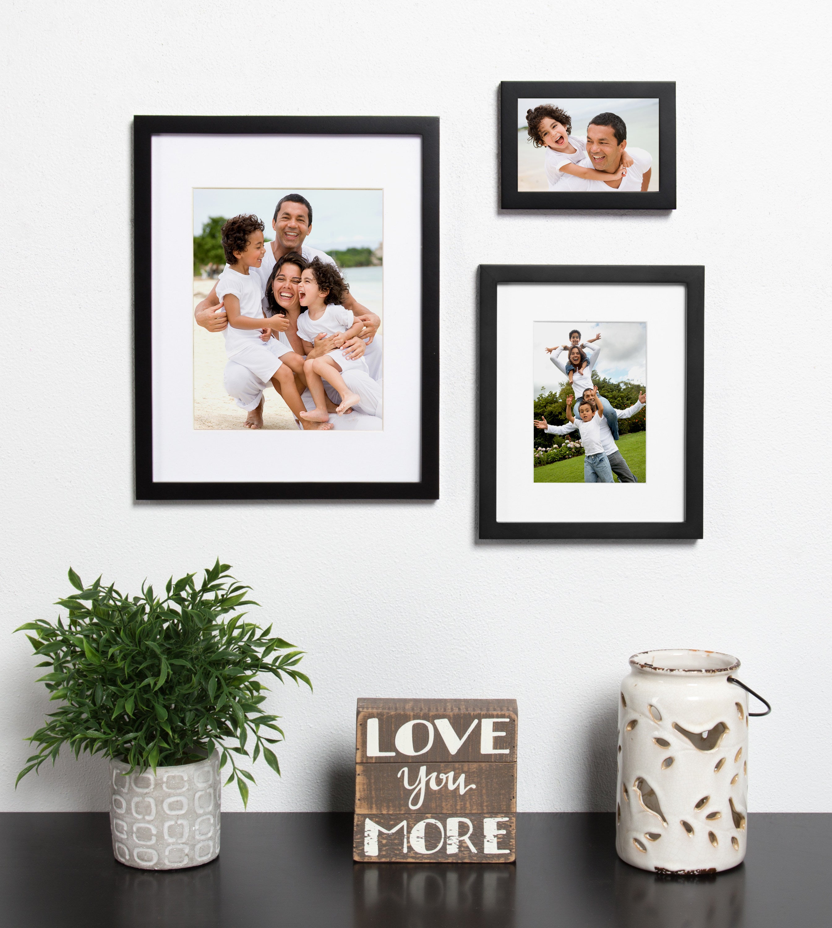 Wall Frame Black 11x14 matted to 8x10 7