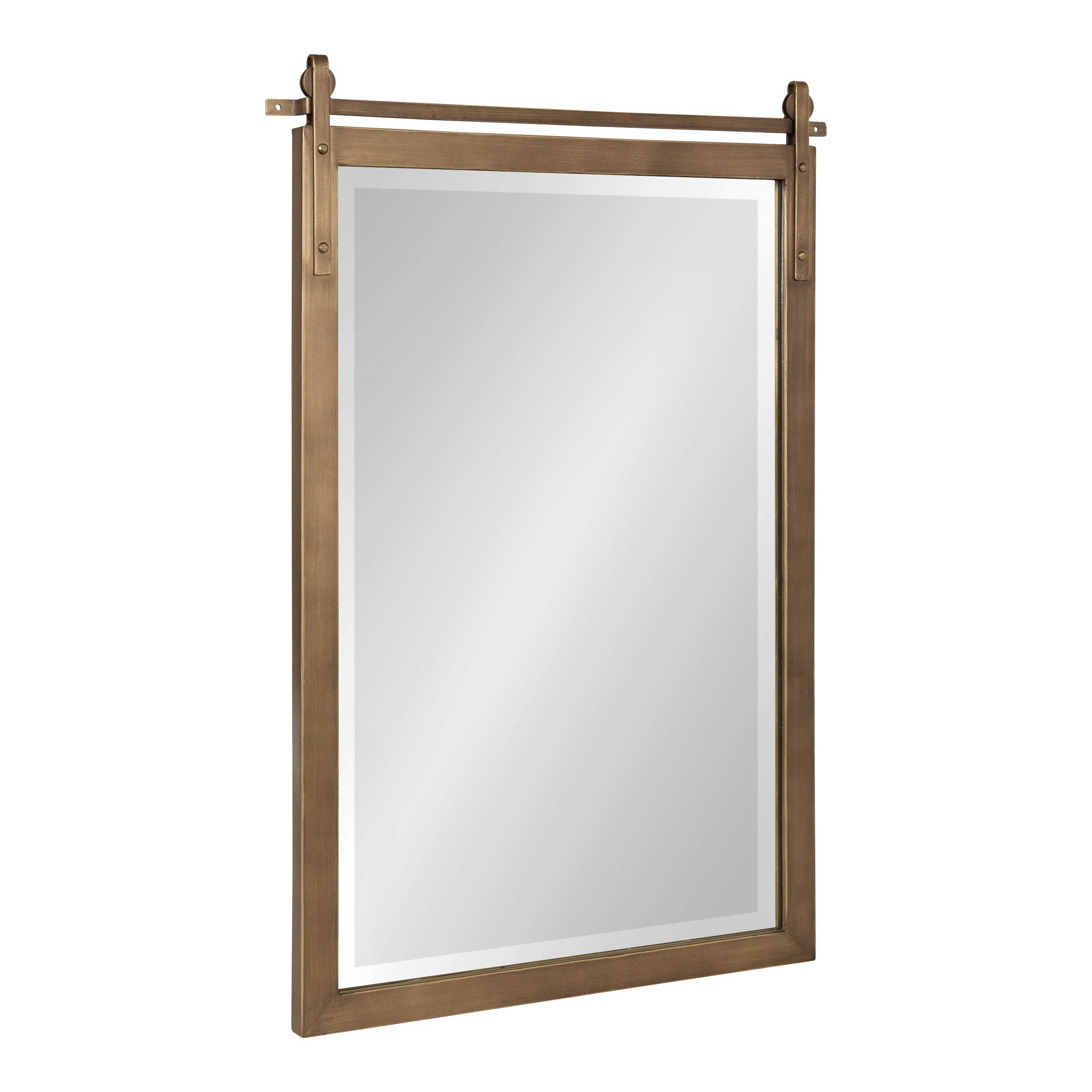 Rectangle Mirror Gold 22x33 1