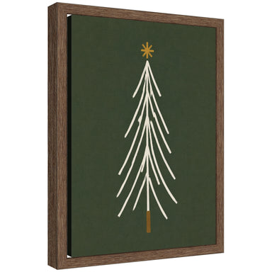 Framed Canvas Sylvie Walnut 10x13 1