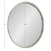Round Mirror Silver 24" Diameter 5