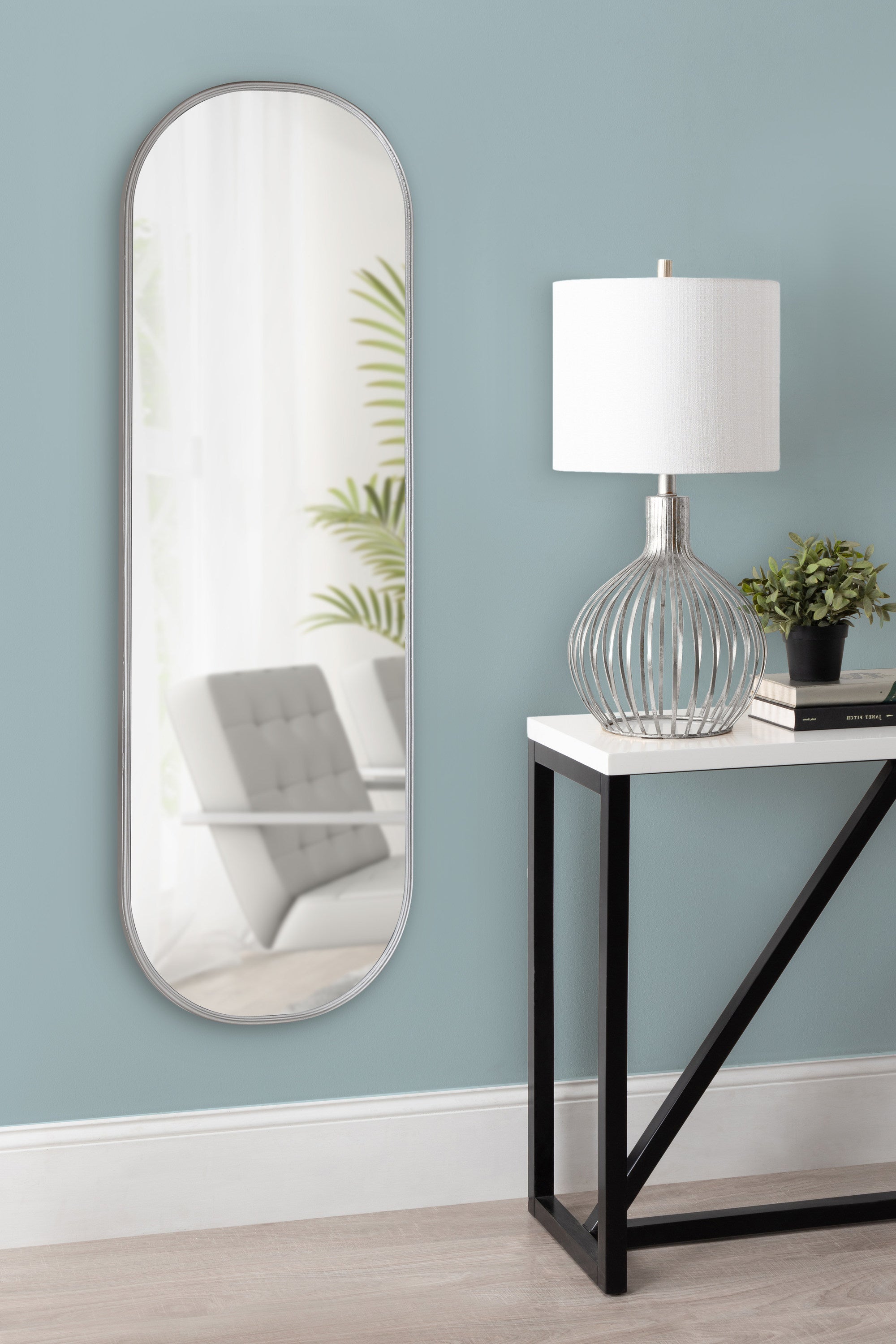 Full Length Mirror Gray 16x48 8