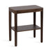 Side Table Dark Brown 22x14x26 1