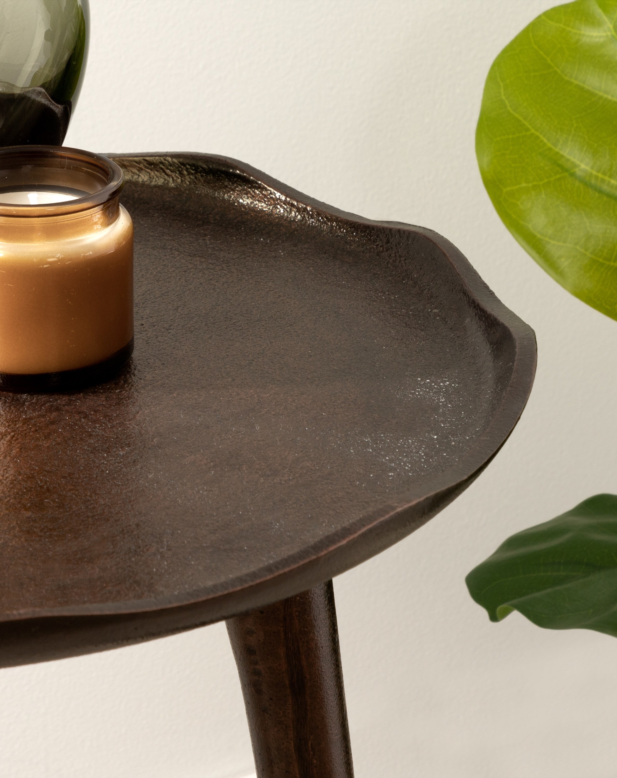 Side Table Bronze 15x15x22 7