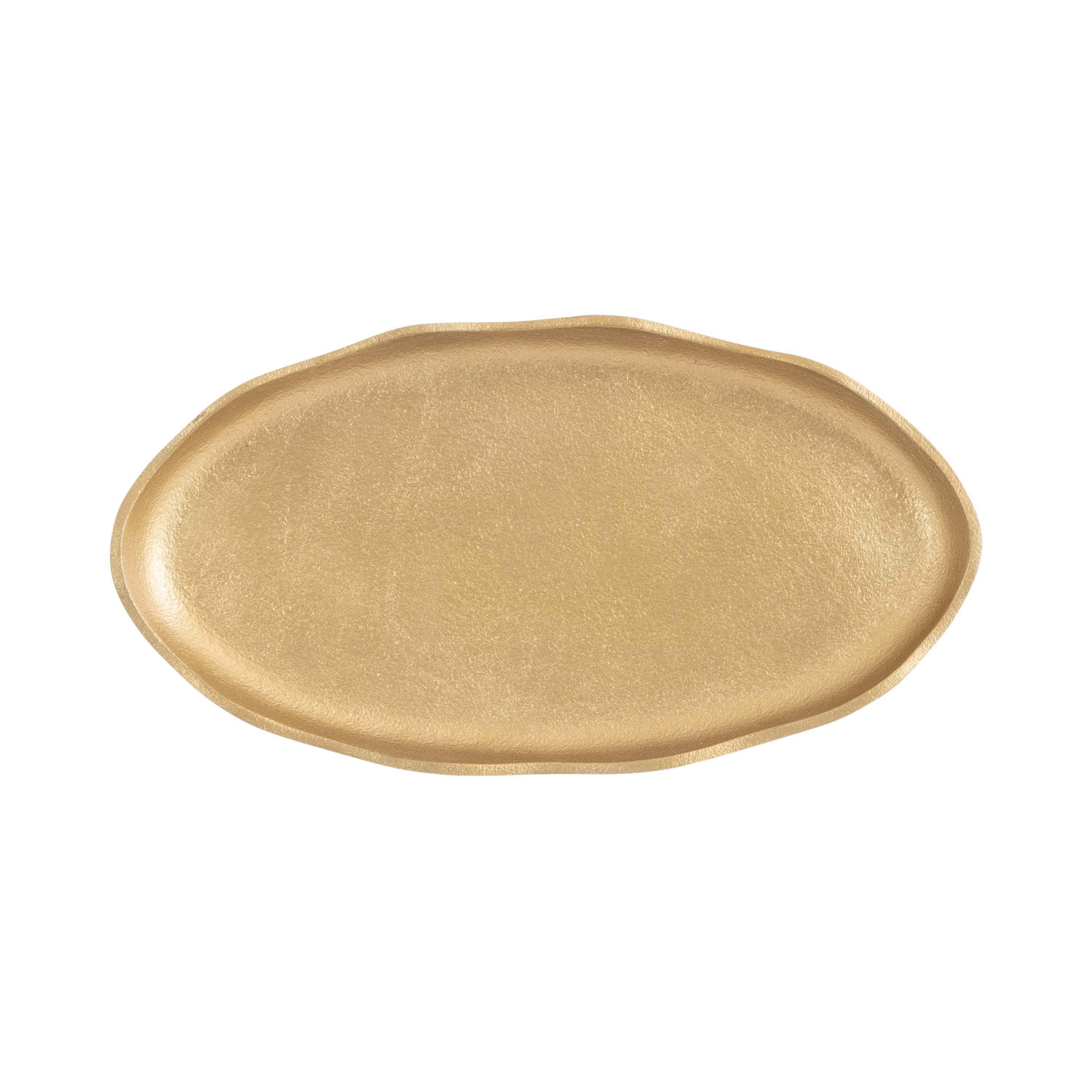Serving Tray 14x8 Gold 4