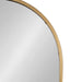 Arch Mirror Gold 24x32 3