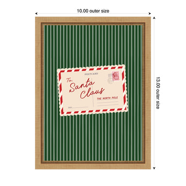 Framed Canvas Sylvie Natural 10x13 2