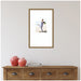 Wall Frame Belvedere Bronze 16x26 matted to 8x10 6